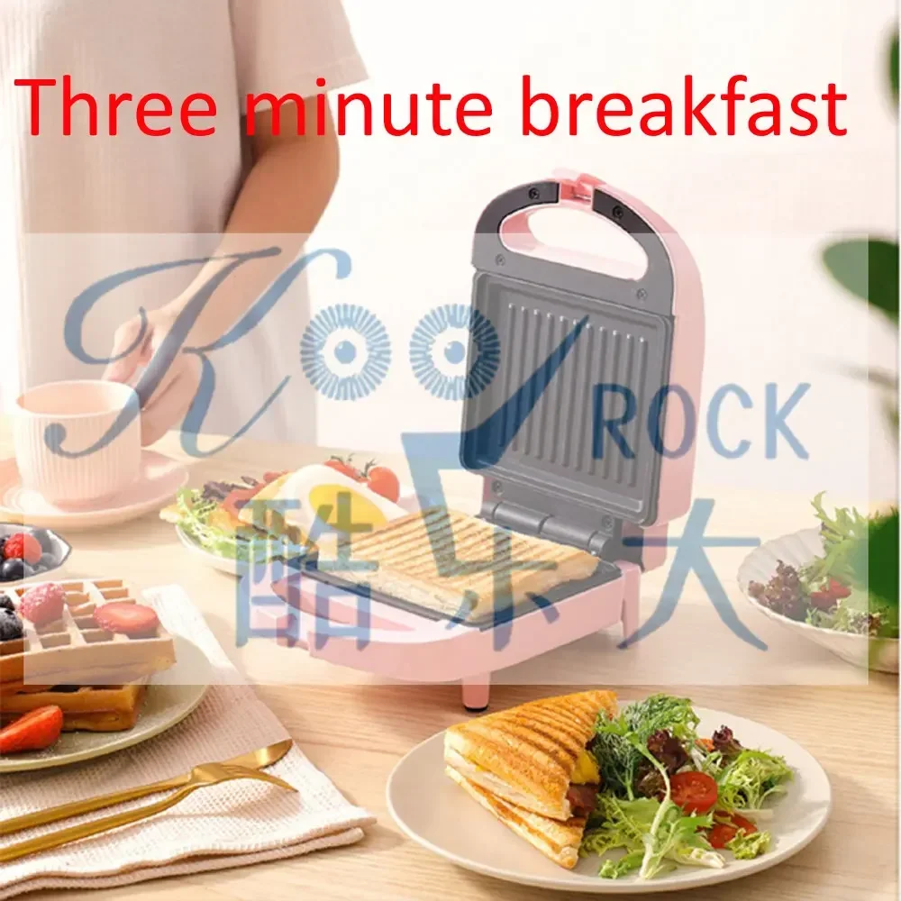 Sandwich Tools, Breadcrumb Baking Tray, Children's Breakfast Machine for One Person,   Kitchen Multi-function Toaster