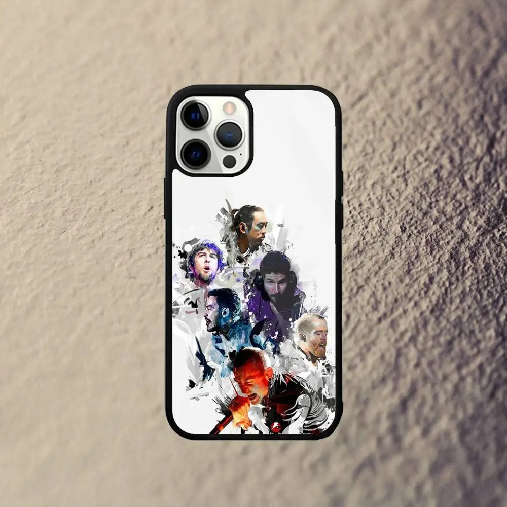 حافظة هاتف L-Linkin Meteora P-Park لهاتف iPhone 17,16,15,14,13,12,11,Pro,Max,Plus,Mini,SE4,E شحن لاسلكي مغناطيسي Magsafe #2