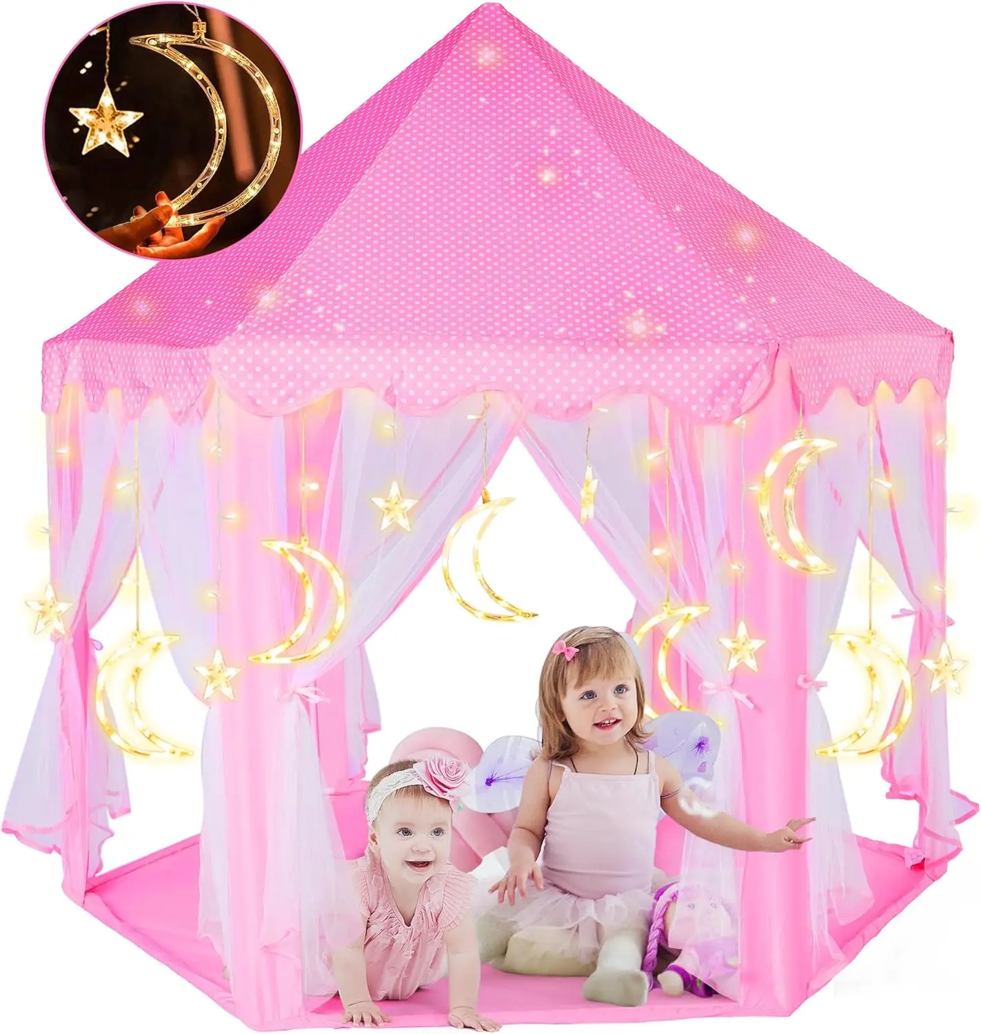 Portable Kids Toy Tipi Tent Ball Pool Princess Girl Castle Play House Children Small House Folding Playtent Baby Tent Chrismas