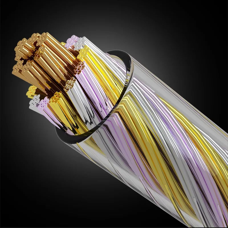 Золотистый, серебристый, медный, палладиевый сплав, проволока Внешний диаметр: 1,5 мм, 133 сердечник