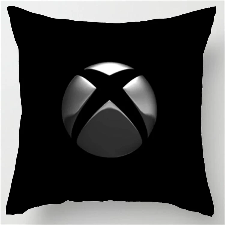 Black Art x Design box Buttons Throw Pillow Case Novelty Gaming Decorative Cushion Cover Cool Game Gamer Gifts Home Decor