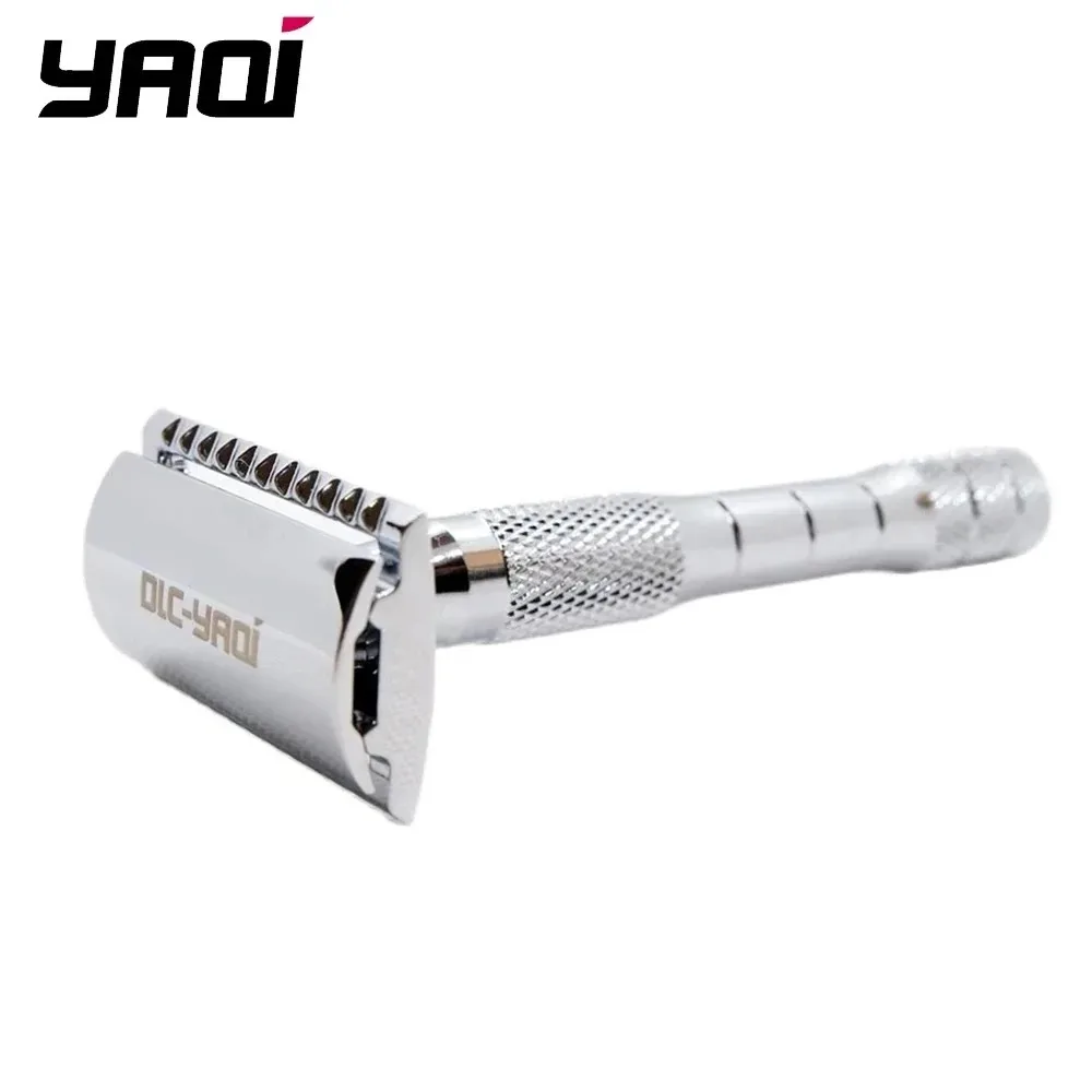 

Yaqi Chrome Color Wet Shaving Double Edge Safety Razor Gift Stainless Steel Razor