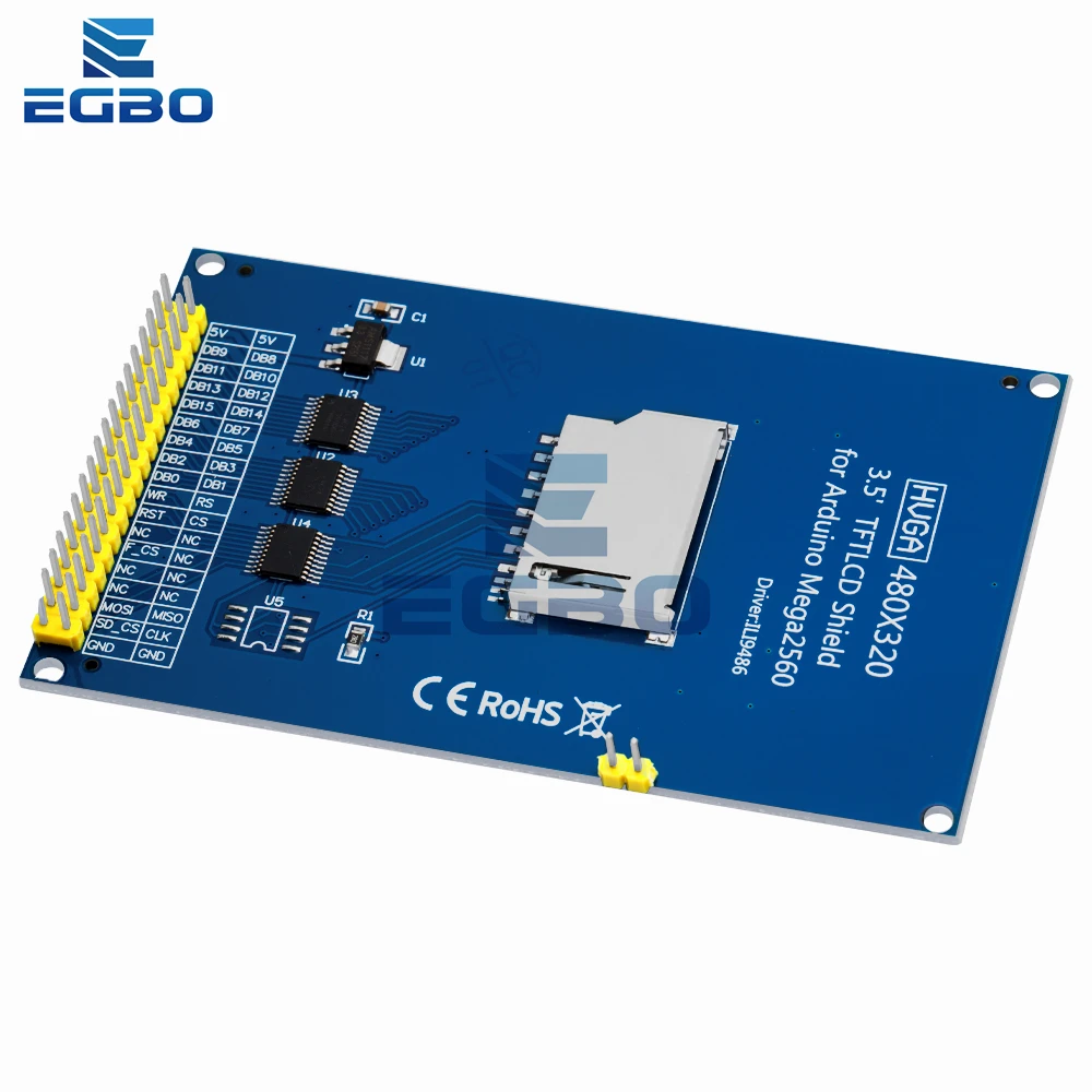 EGBO 3,5 дюймовый TFT ЖК-экран модуль Ultra HD 320X480 для Arduino MEGA 2560 R3 плата