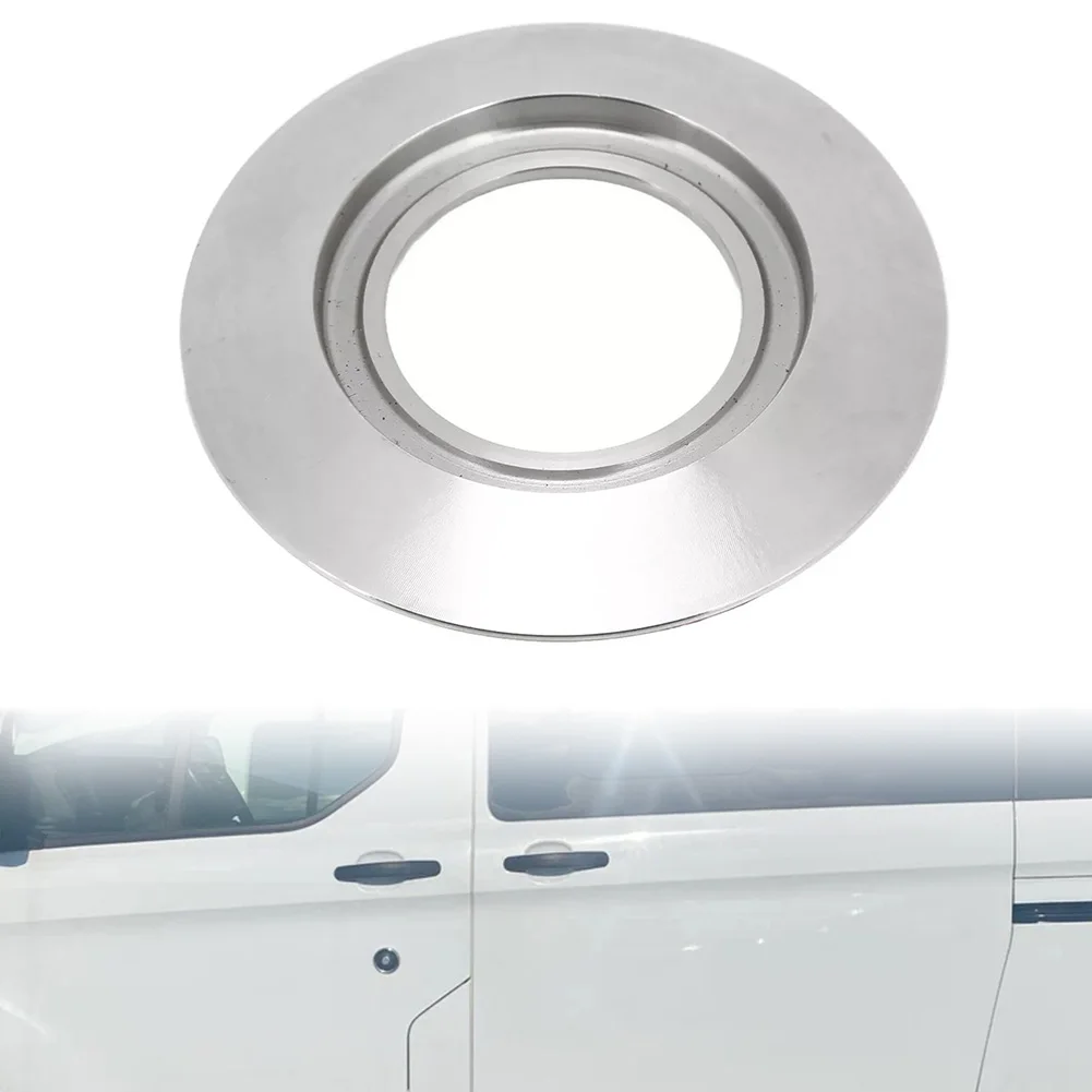 

75mm Stainless Steel Door Lock Bezel Ring Security Surround Upgrade For Ford Transit Custom 2012-2022 Anti-Theft Auto Part