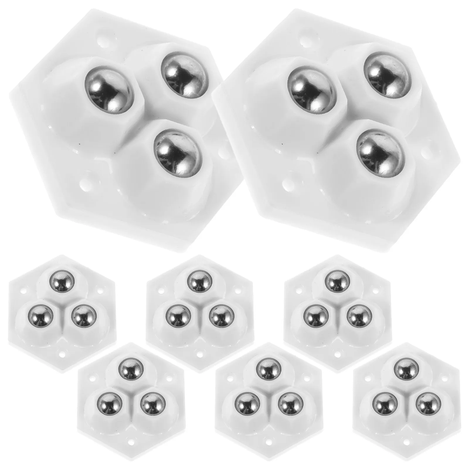 32Pcs Self Adhesive Caster Wheels For Casters For Kitchen Appliances Furniture Maker Self-adhesive Swivel Heavy-duty