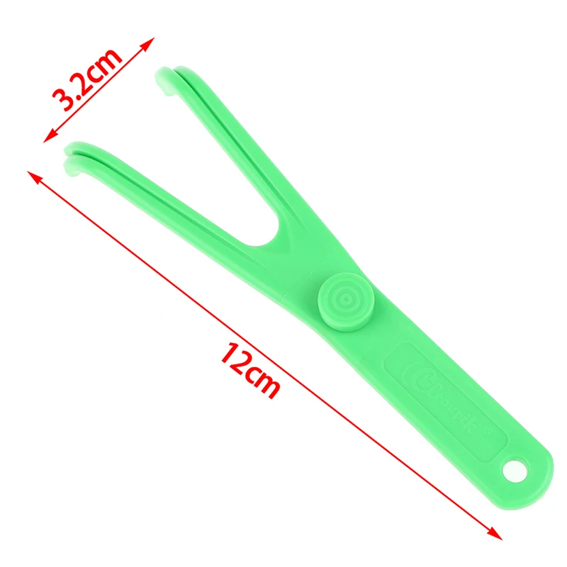 1Pc Flosser Houder Flosser Tandenreiniging Picks Handvat Vervangbare Pick Herbruikbare Stok Tool Threader Beugels Sticks