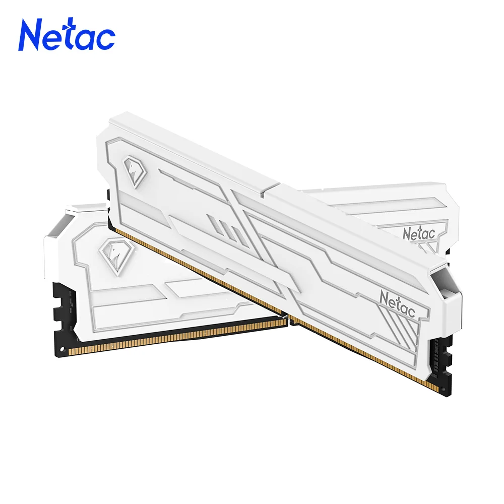 Netac Ram Memory DDR4 3200MHz 3600MHz 8G 16G 8Gx2 16Gx2 Shadow Ill DDR4 UDIMM RAM High Performance for Diy Gaming Computer