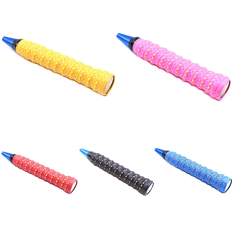 

Anti-slip Sweatband Badminton Grip Tennis Overgrip Sport Tape Windings Over For Fishing Rod Squash padel Racket