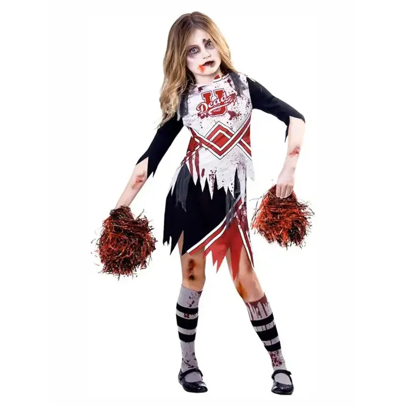 

Childs Zombie Cheerleader Fancy Dress