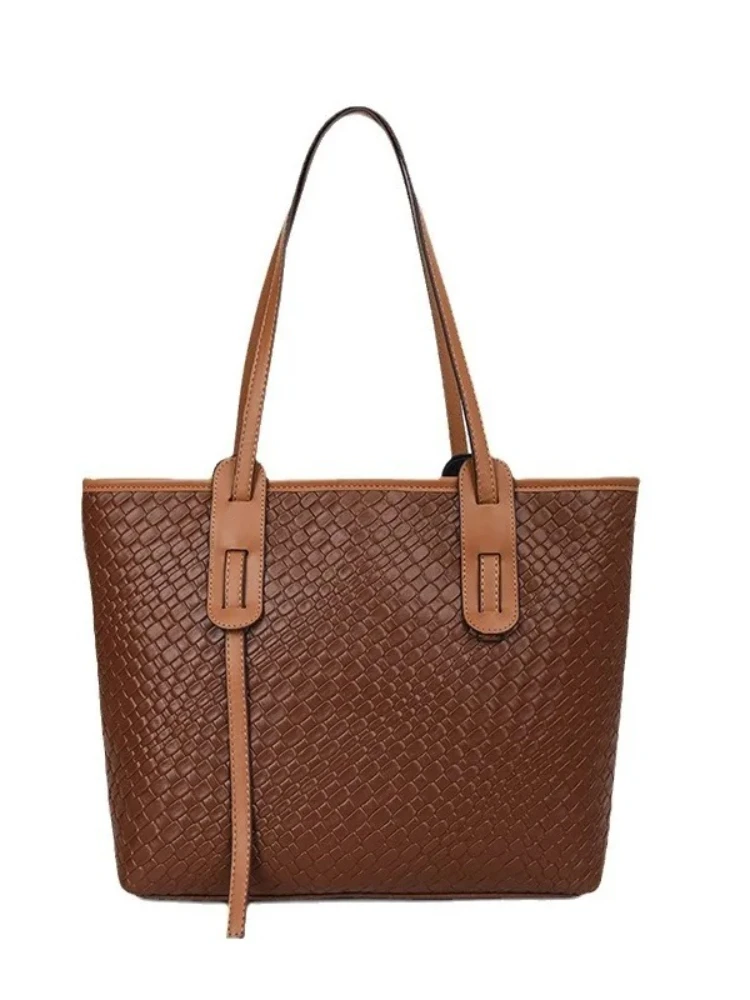 

2025 Commuter Spacious Tote Bag for Women Minimalist Shoulder Crossbody Purse Fashionable Handbag