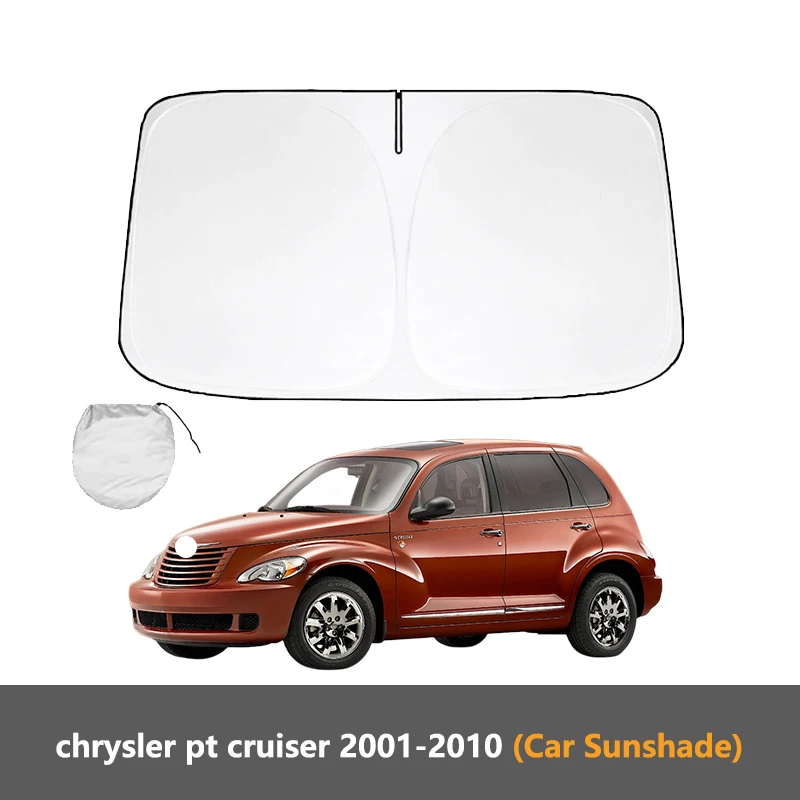 For Chrysler Pt Cruiser 2001-2010 Car Sunshade Sun Shade Front Rear Window Film Windshield Visor Cover UV Protect Reflector