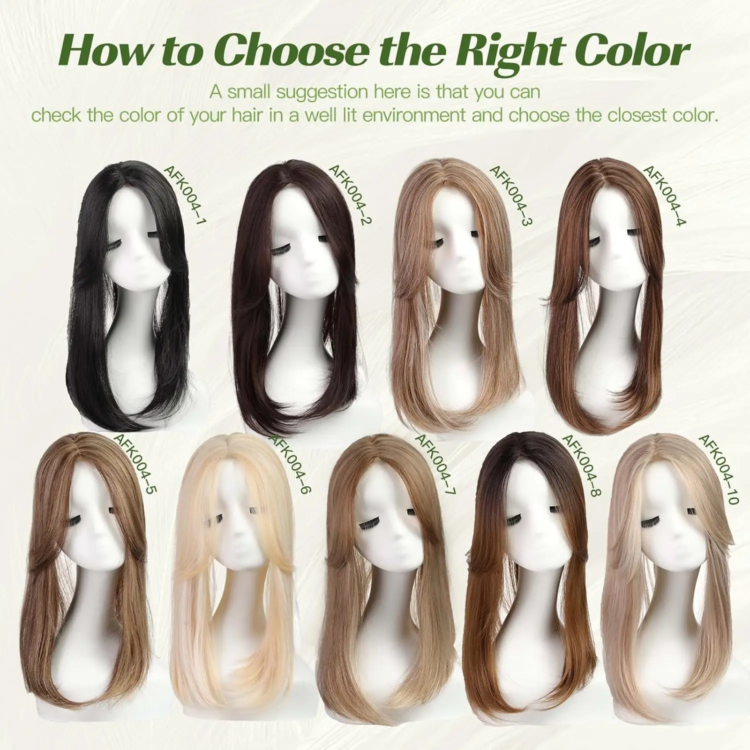 Toppers de cabelo loiro mel claro e loiro branqueado de 18 polegadas com franja de cortina Toppers de cabelo sintético para mulheres Base suíça amarrada à mão