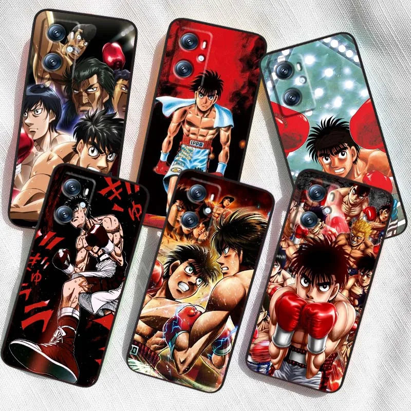 

Hajime no Ippo Anime Art Phone Case For OPPO Reno 7 A96 A40 A58 5 6 Realme GT A74 A78 Neo2 A74 A78 Find X5 X3 X7 X8 Black