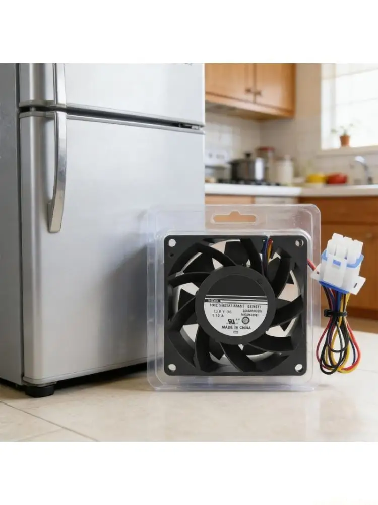 D0AB Quiet Noiseless Refrigerating Fan For Refrigerator Energy Saving Low Power Consumption
