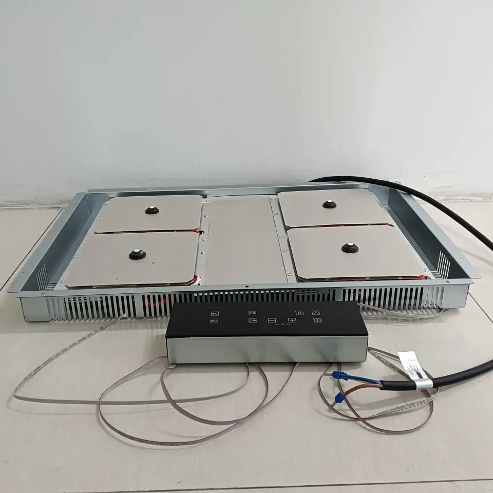 220 فولت ~ 240 فولت أربعة طباخ التعريفي غير المرئي الكهربائي لسطح العداد/4 منطقة غير مرئية التعريفي الموقد