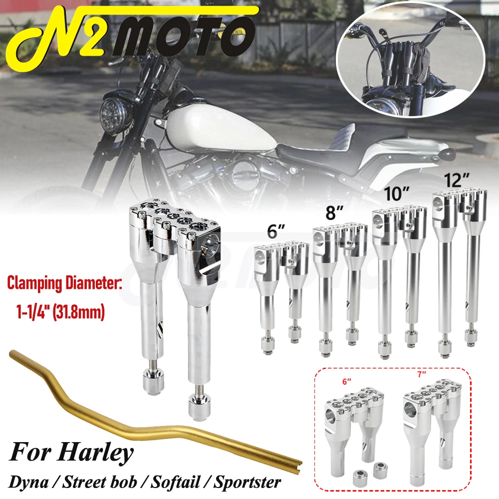 For Harley Dyna Street Bob Sportster XL Softail 6