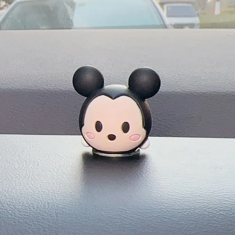 ディズニーミッキーの子供用デスクトップおもちゃ,車のセンターコンソールアクセサリー,アニメシリーズ,クリスマスと誕生日のギフト