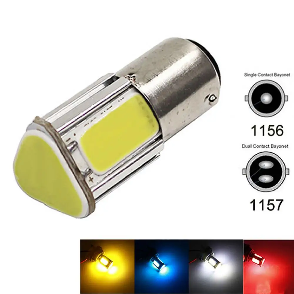 

Wholesale & Dropshipping !1156/1157 LED Wedge 4 Sides Car Light Brake Reversing Bulb Turn Signal Lamp