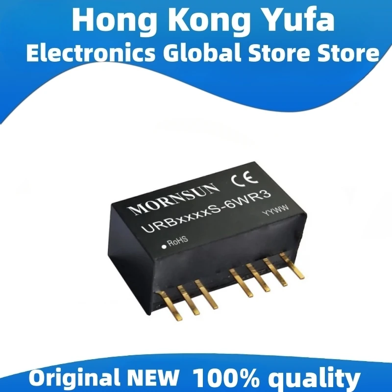 Original URB2405S-6WR3 input (9-36V) 24V to+5V 6W DC-DC power module