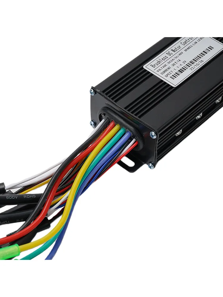 AliExpress JN 24/36/48V E-Bike Controller Sine Wave 30A 750/1000W SM Three Mode Brushless Controller For Electric Scooter Ebike Replacement