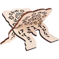 Holder Book Shelf Bookshelves Confucian Classic Stand Portable Desktop Eid Mubarak Prayer
