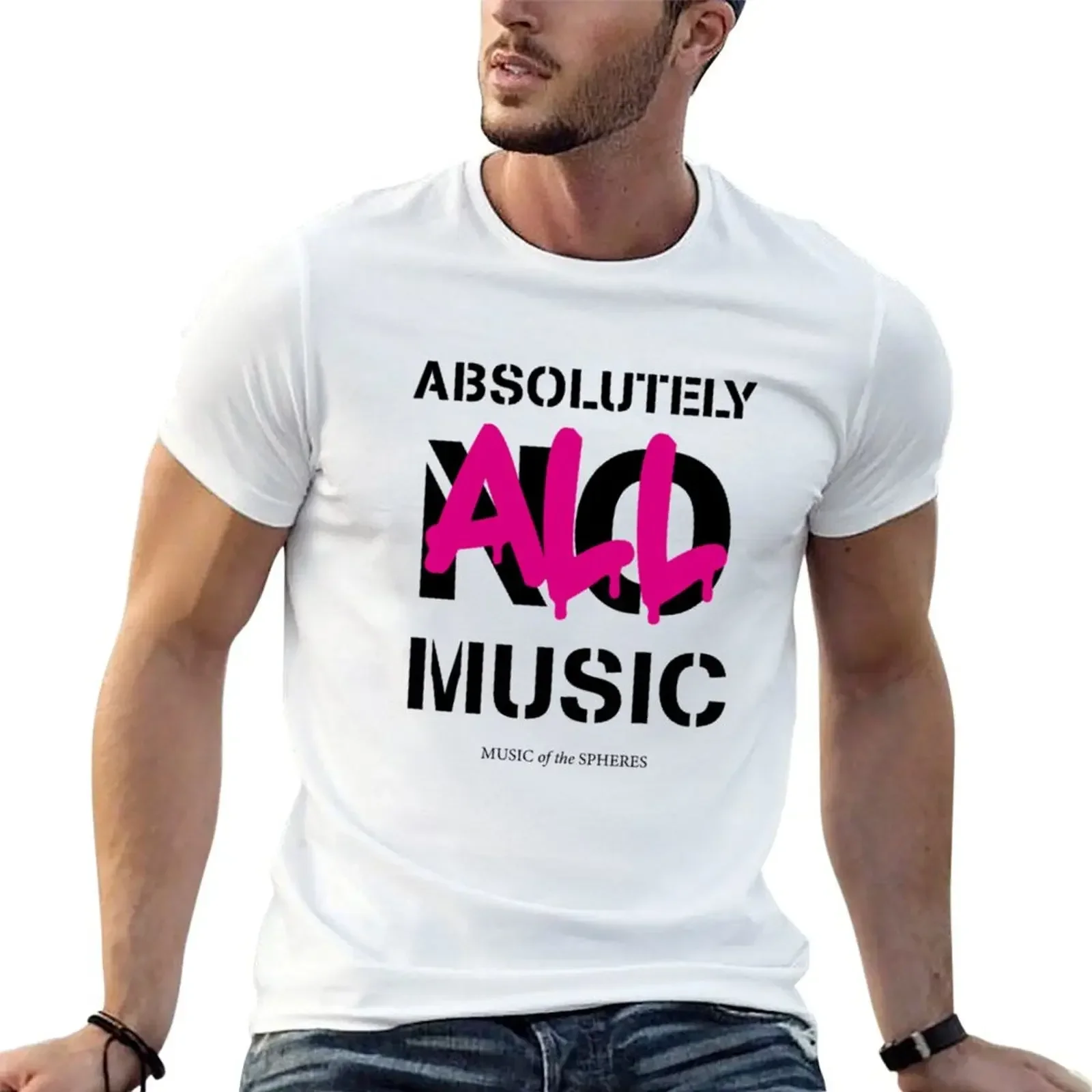 Absolut alle Musik Camiseta T-Shirt cute clothes plus size tops anime stuff shirts men graphic