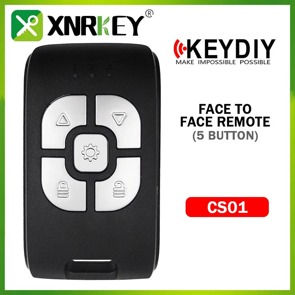 

XRNKEY 3pcs Universal KEYDIY KD General Garage Door Remote CS01 Support Rolling/Fixed Code 225-915Mhz By Bluetooth