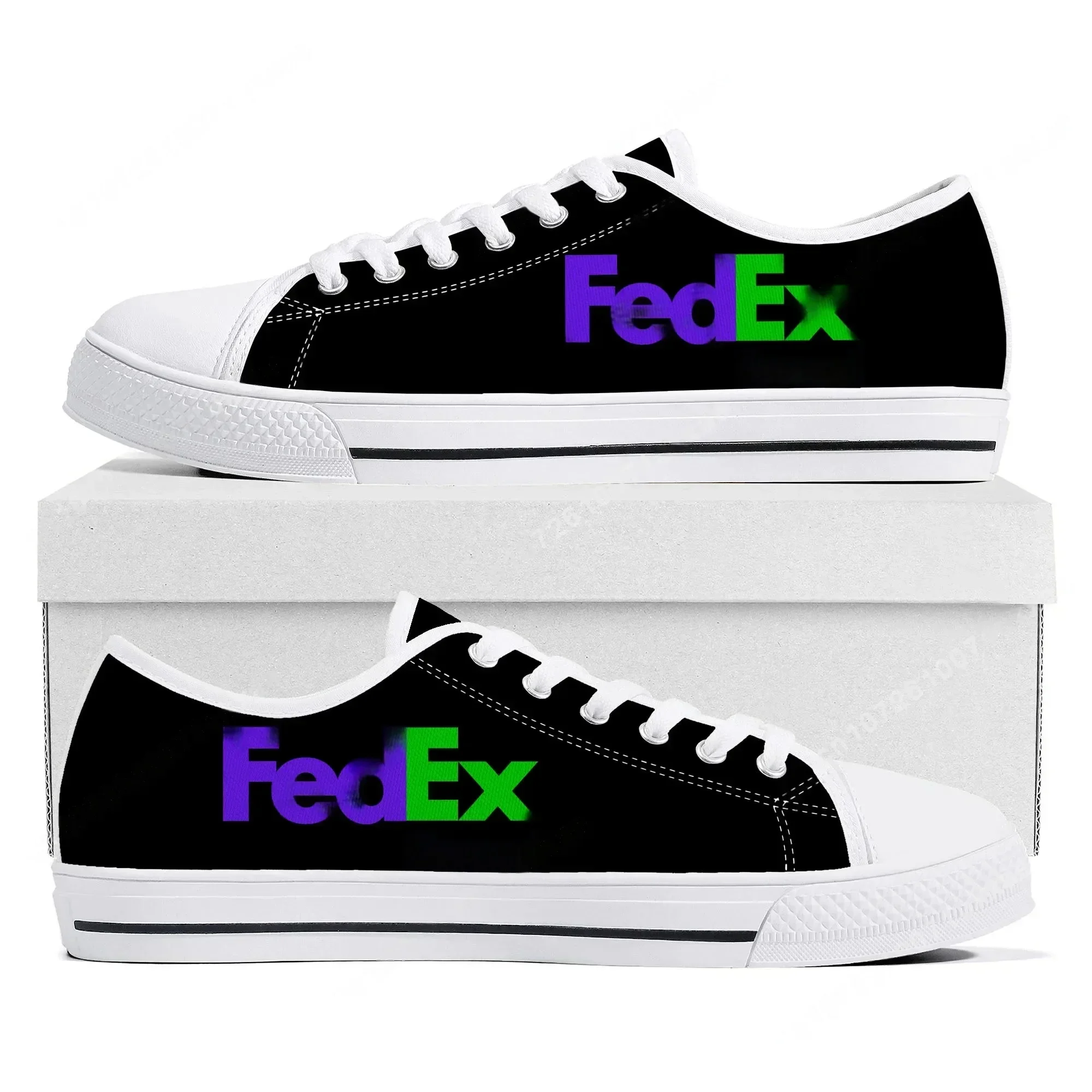 FedEx Low Top Sneakers Mens Womens Teenager High Quality United States Courier Canvas Sneaker couple Casual Shoes Custom Shoe