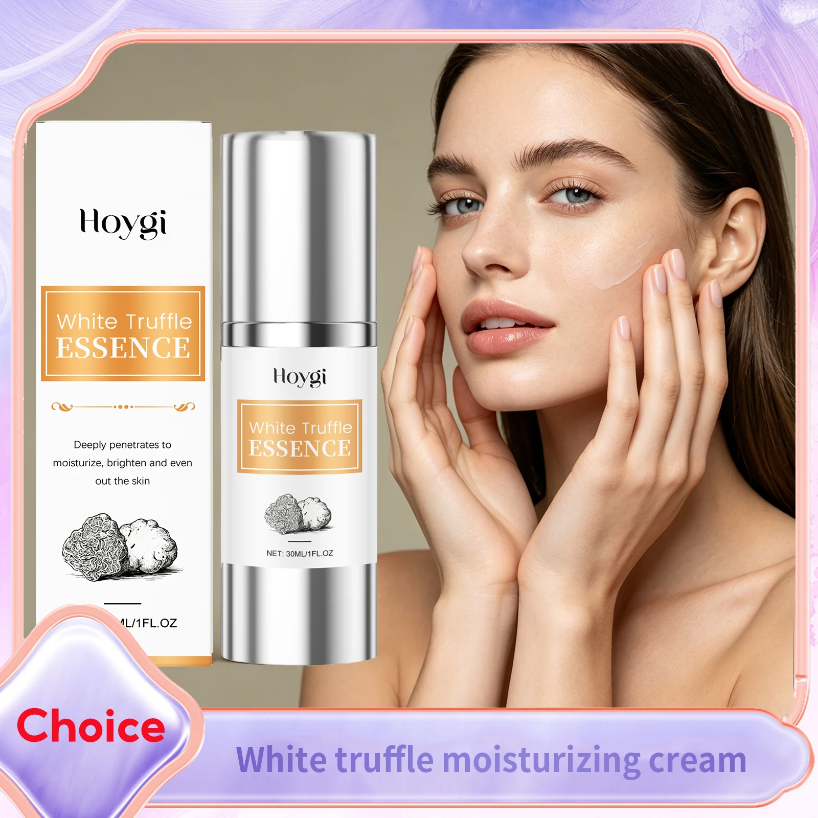 White Truffle Essence Niacinamide Brighten Glowing Hydrating Tighten Skin Barrier Targeting Dull Skin Facial Moisturizer Lotion