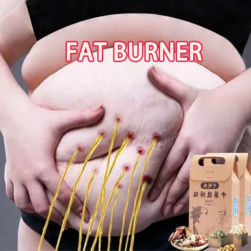 10/100pcs Slimming Weight Loss Burning Fat S-ticker Products ChineseMedicina Tradicional Products  Slim Patch Remedio Para Emagr