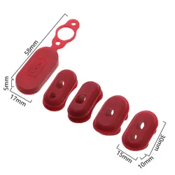 Charge Port Waterproof Cover Case Dust Plug for Xiaomi Mijia M365 and Pro Electric Scooter 1S Pro 2 Scooter Rubber Plug Parts
