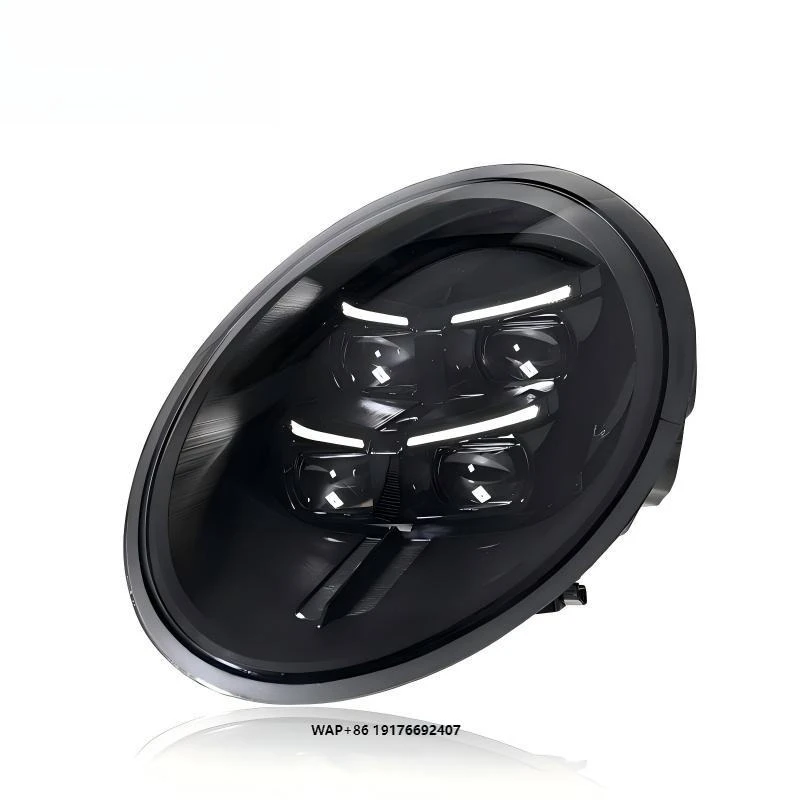 

Auto Car Headlight for 2013-2018 991.1 991.2 911 Upgrade to 2025 New Style 911 Matrix LED Headlight