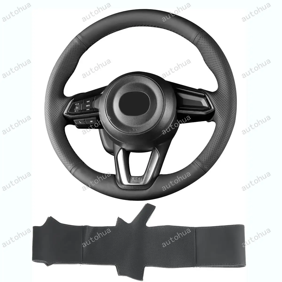 

Чехол на руль для Mazda 3/2017-2020 Mazda CX-5 Mazda 6/2016-2020 CX-9/2018 2019 2020 CX-3 2017 2018