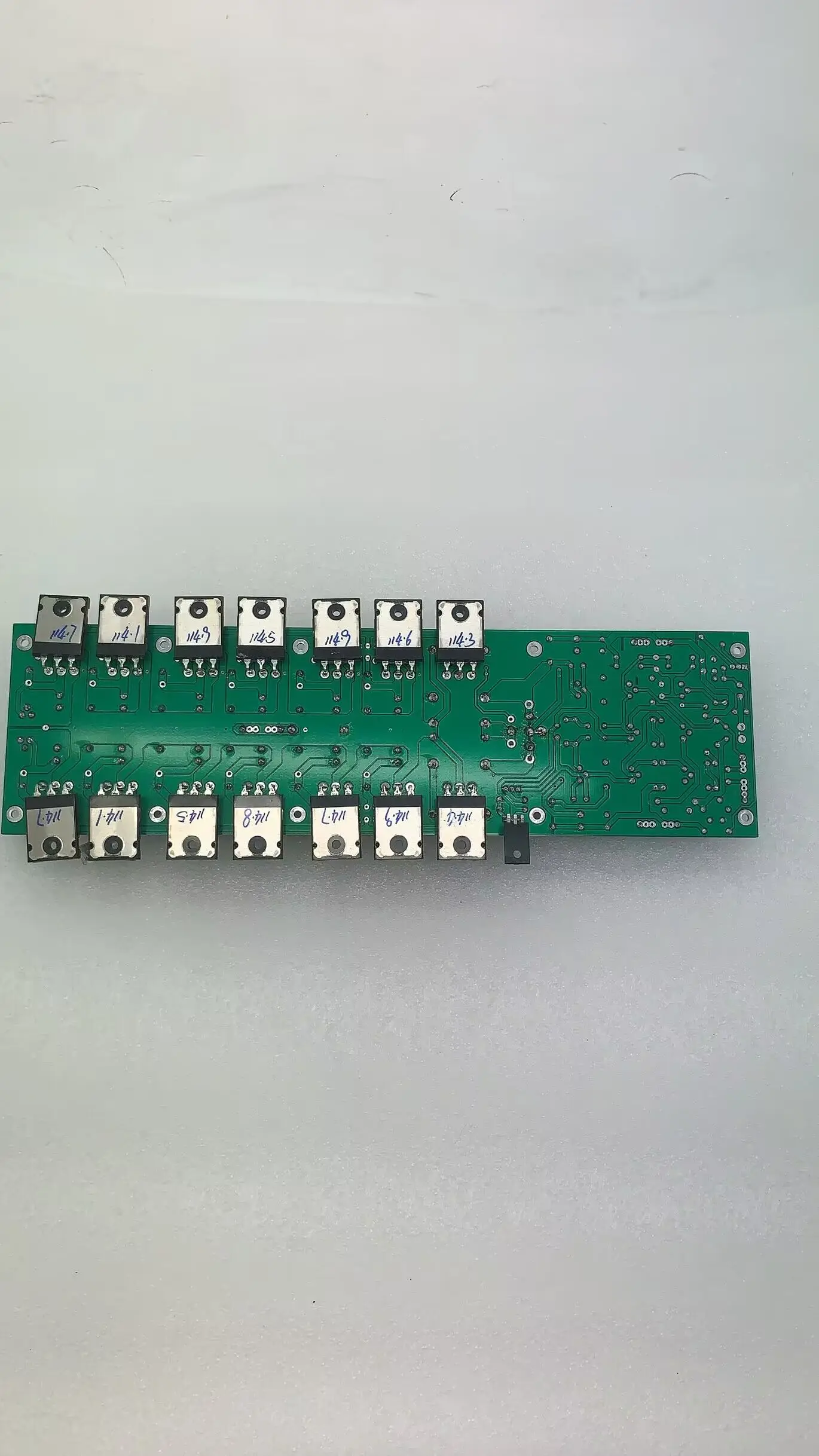 تجميعها 500 واط لتقوم بها بنفسك hif أحادية مكبر كهربائي مجلس مرجع FM801 دائرة 14 قطعة TTC5200 الترانزستور