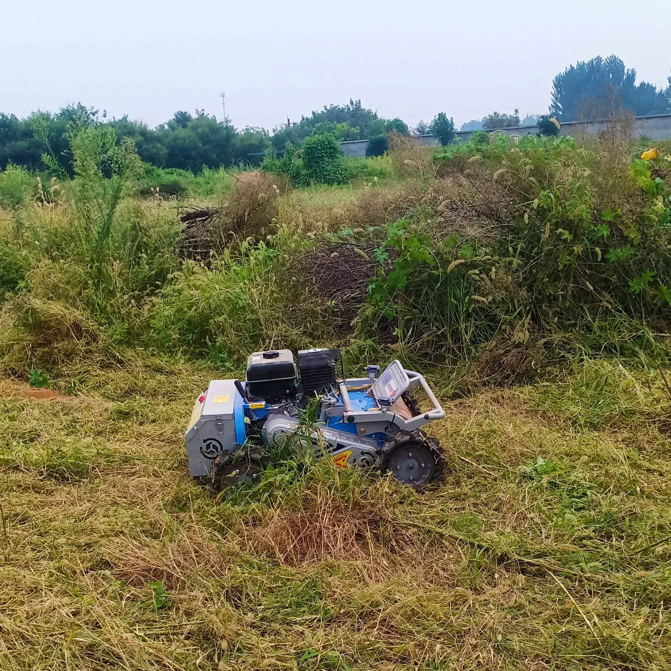 robotic lawn mower for agriculture remote control