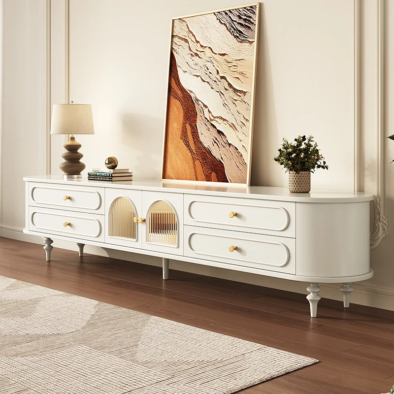 

Подставки для телевизора в стиле ретро, столы, простая домашняя подставка, подставки под телевизор, современная деревянная мебель Телевизионный Шкаф MHDSG