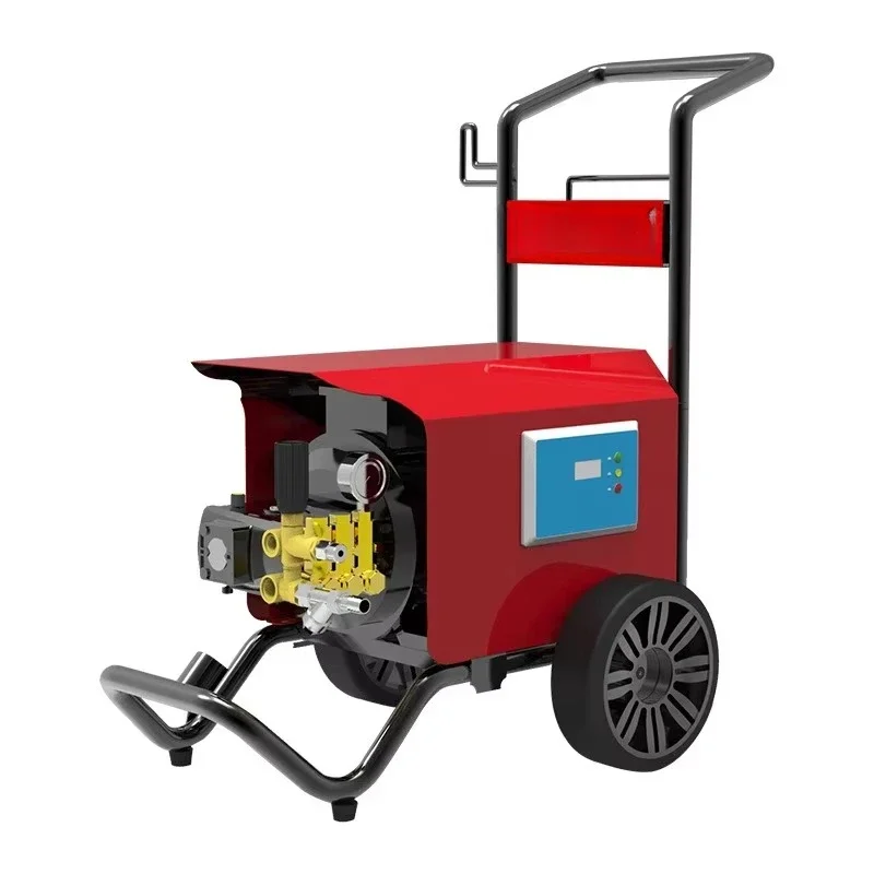 Portable Electric High-Pressure Car Washer Machine Cold & Hot Water Jet Cleaning with New  & Motor for Farms