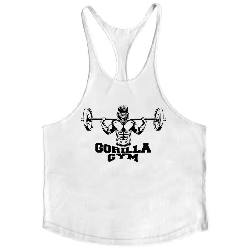 

Men's Gym Fitness Stringer, Sleeveless Bodybuilding Tank, Y Back Vest, Moisture-Wicking Breathable Lightweight Workout Clothing