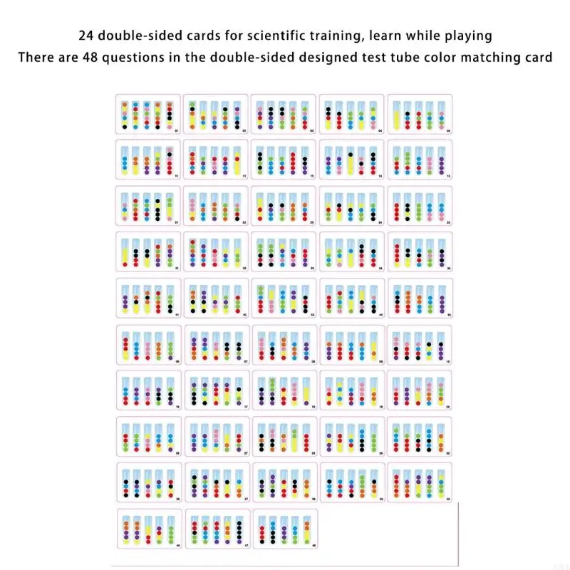 Sortowanie kolorów zaciskanie koralików drobne umiejętności motoryczne Ulepszenie edukacyjnego rozwoju sensorycznego dla dzieci