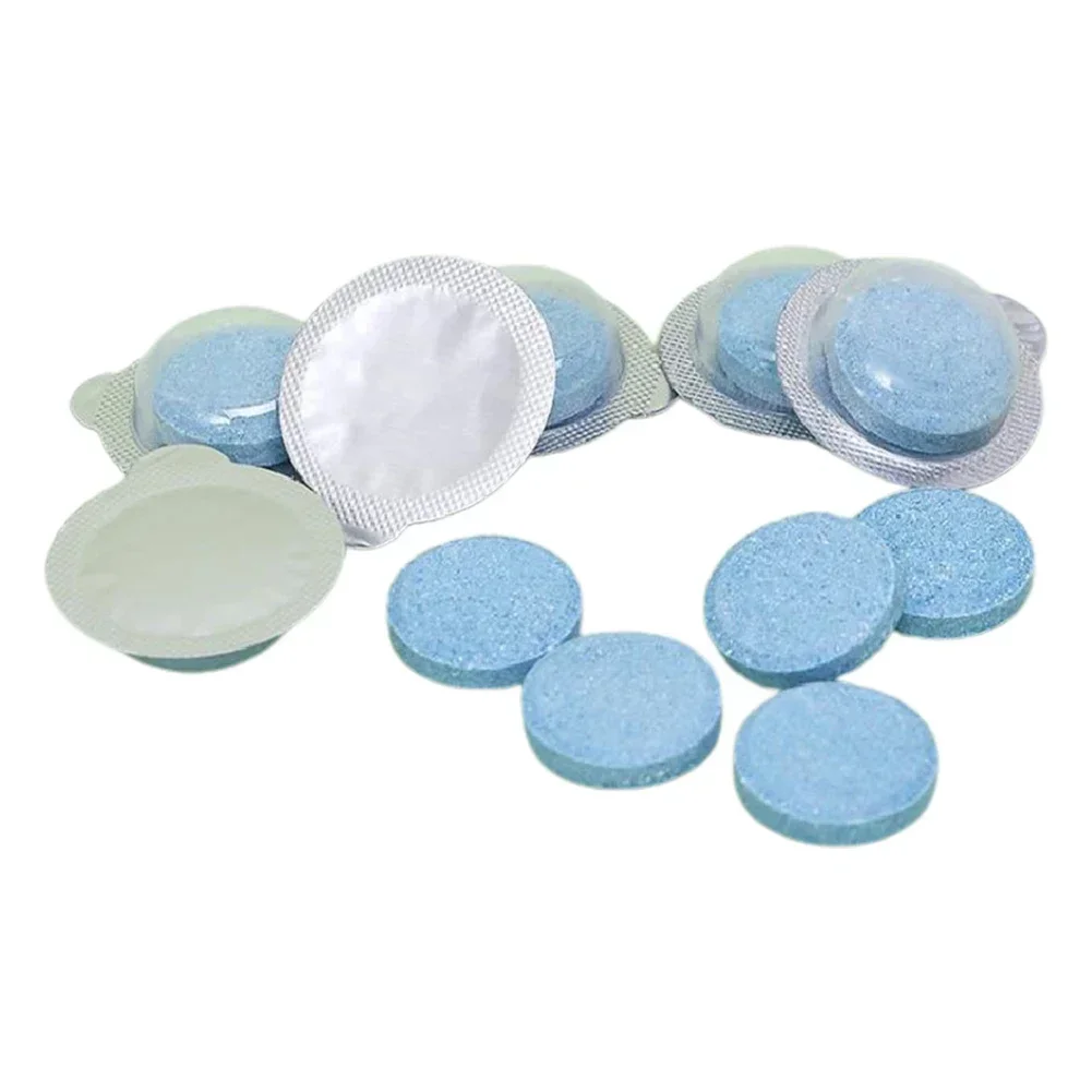 자동차 앞 유리 클리너 발포성 고체 정제, 농축 와셔 와이퍼, 미세 발포성 정제