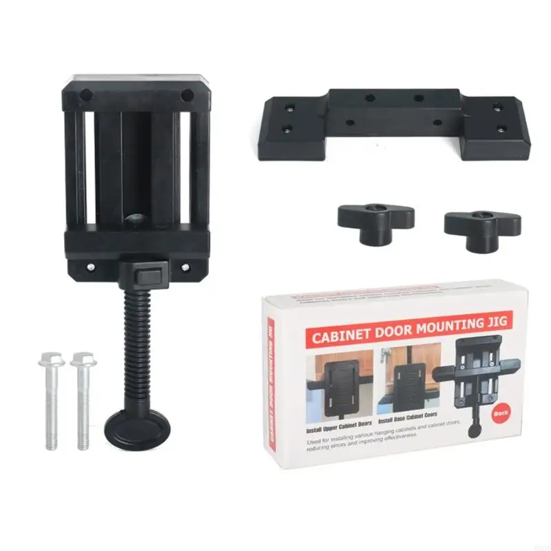 652F Professional Cabinet Door Installation Positioner with Adjustable Length Plastic for Precise Woodworking Projects