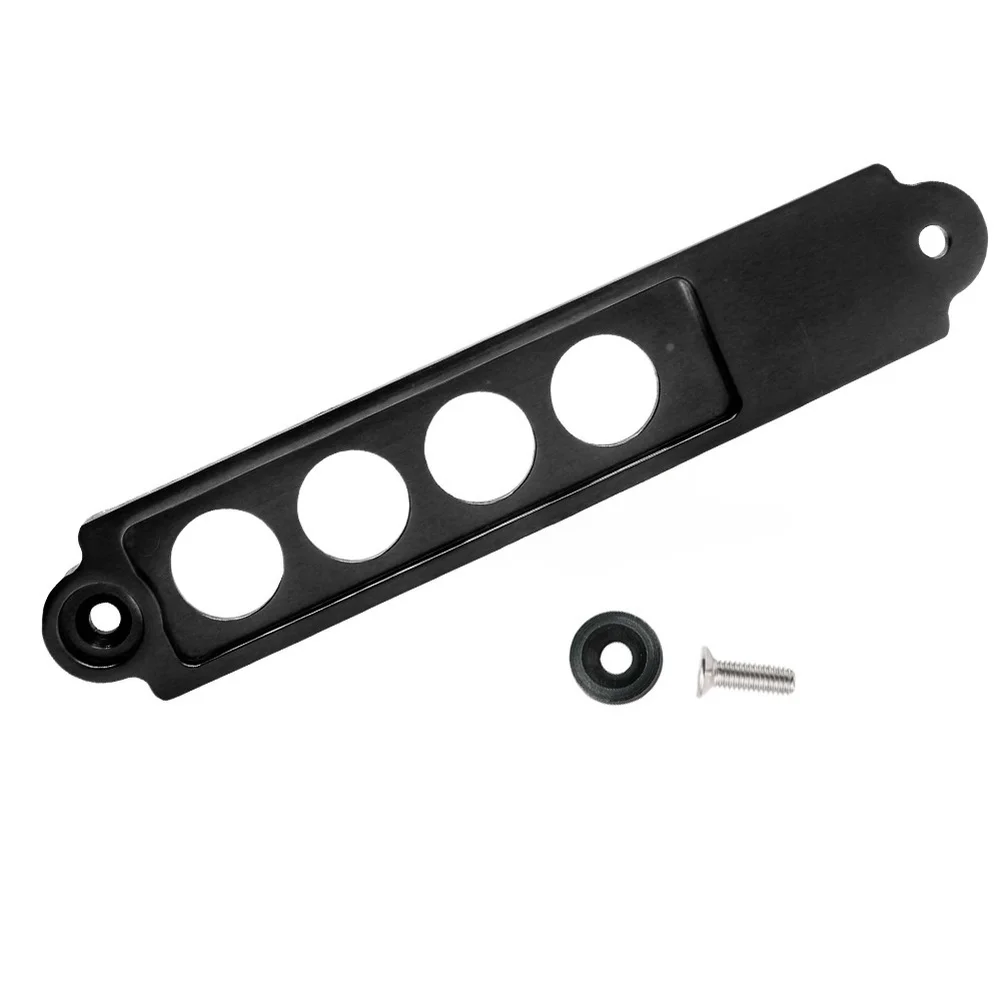 Car Battery Mount Clamp Aluminum Alloy 4 Hole Design Compatible with Models 2002 2006 Ensures Secure Battery Position