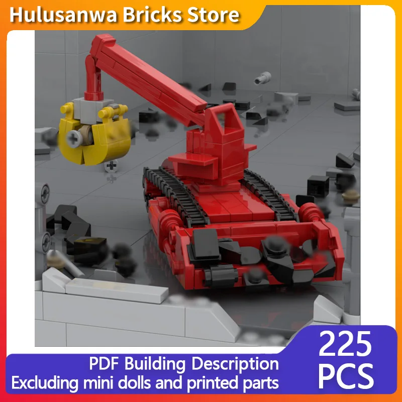 

Модель транспортного средства с дистанционным управлением, конструктор MOC, военная техника, модульные технологичные подарки, набор для сборки, детские игрушки, праздничный комплект