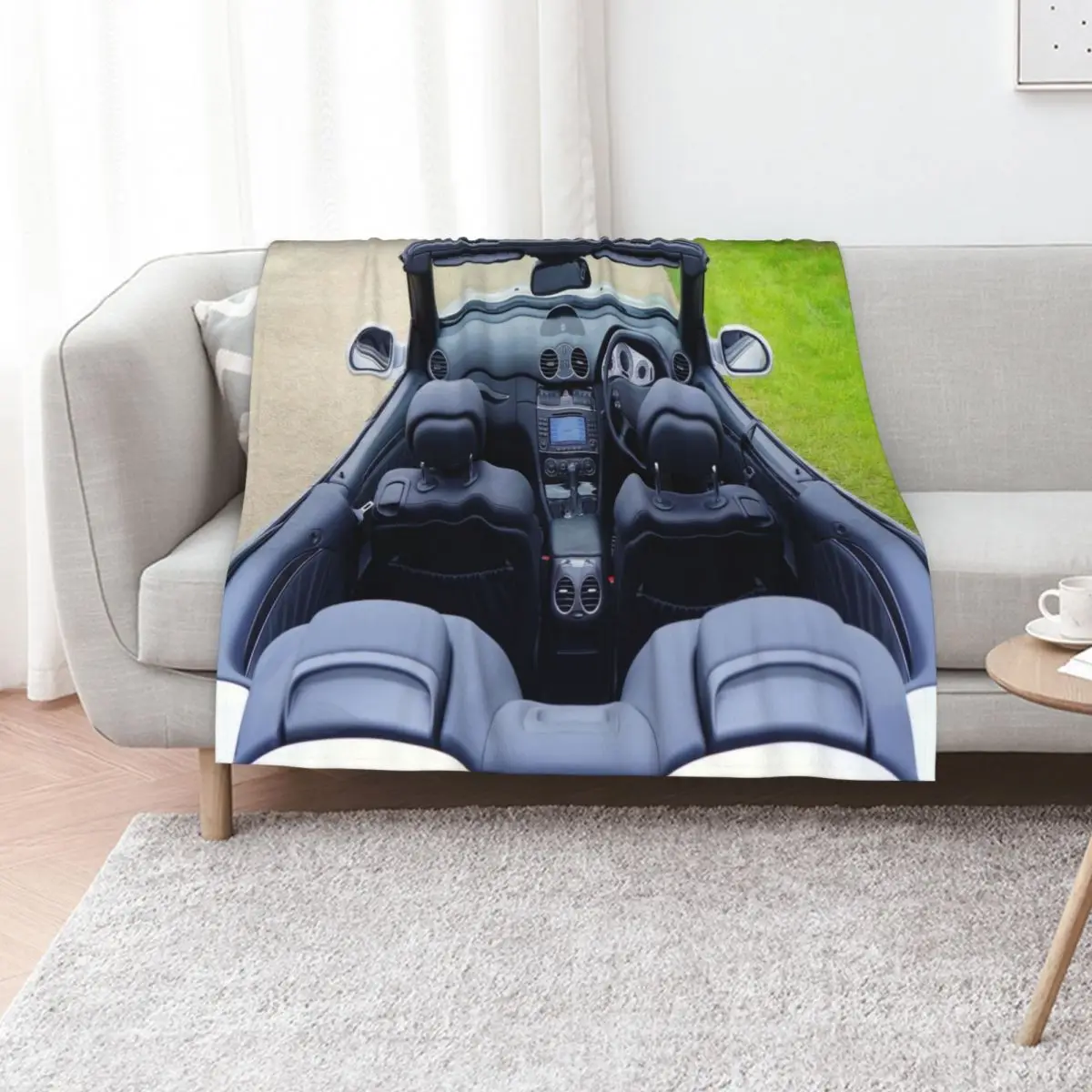Great Kids Blanket!!! Sports Car BLANKET!!! Throw Blanket Large Warm Hairys Custom Vintage warm winter Blankets