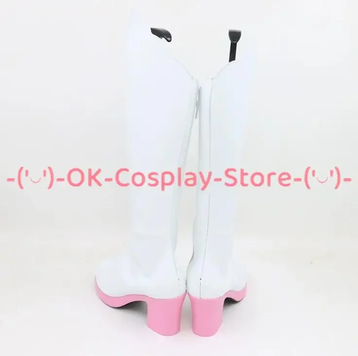 Kirary Kira Cosplay Shoes Anime KiraKira Pretty Cure A La Mode Cosplay PU Leather Shoes Halloween Party Boots Prop Custom Made