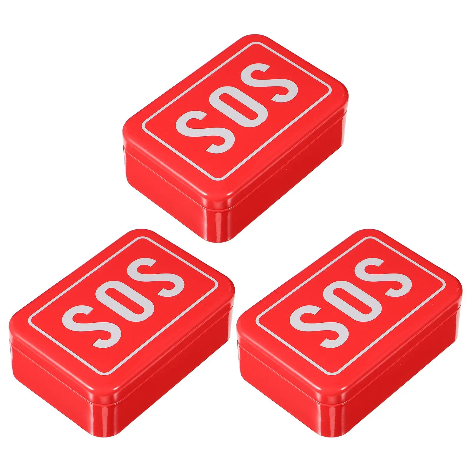 

3 Pcs Portable Outdoor Medicine Box For Camping And Survival Multifunctional Storage Container For Emergency And Travel