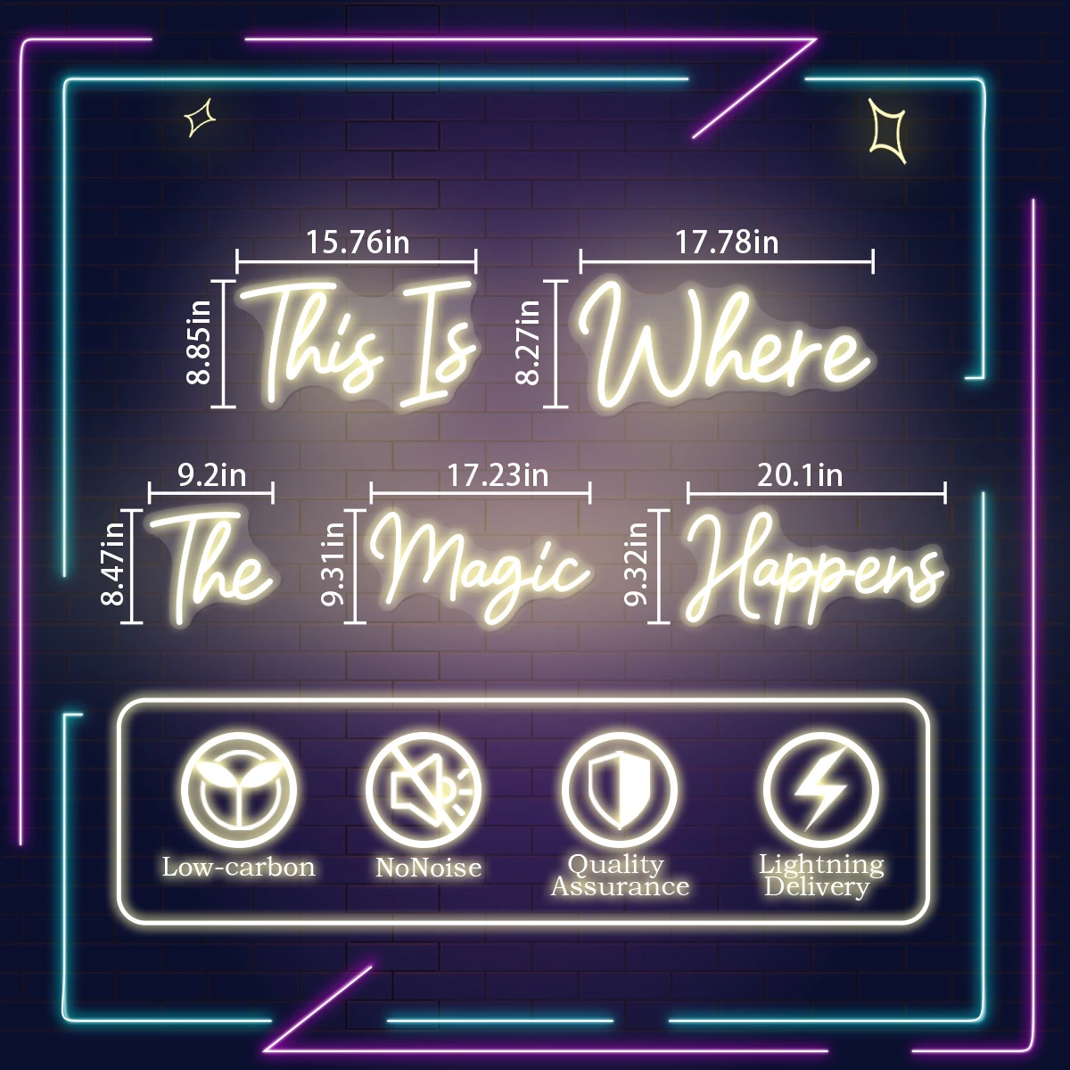 This TS Where The magic Happens neon is a great way to propose, express your feelings, and celebrate your birthday gift party