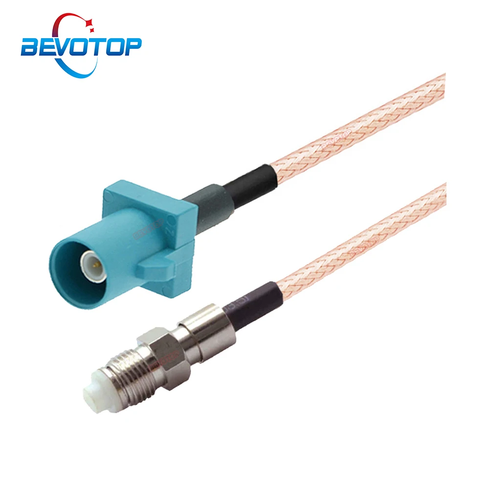 

Fakra to FME Cable Fakra Z Male to FME Female Jack 50CM RG316 Jumper 50 Ohm RF Coaxial Extension Cord Pigtail BEVOTOP