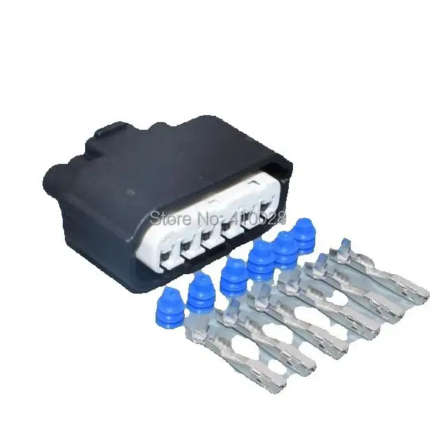 shhworldse 2.2mm 6pin for Honda accord  headlight plug connector LED driver auto waterproof conector 6189-1012