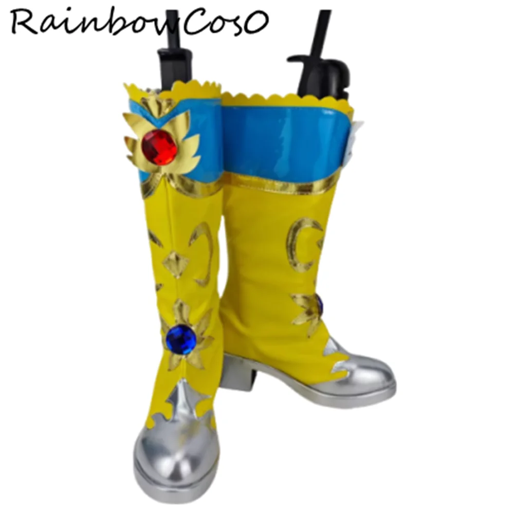 

Kanzaki Mizuki Aikatsu Aikatsu! Обувь для косплея, ботинки, игра в стиле аниме, вечеринка на Хэллоуин, RainbowCos0 W5227